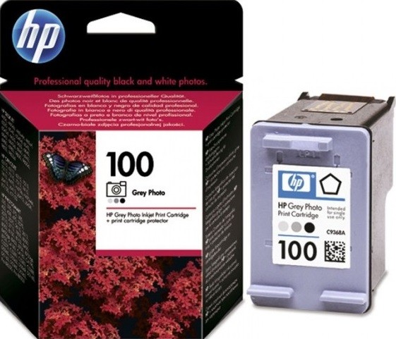 Картридж HP DJ 6520/6540/6840/9800 (C9368AE) серый фото 15ml №100