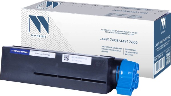 Картридж NVP совместимый Oki 44917608/44917602 для B411/431 (12000k)