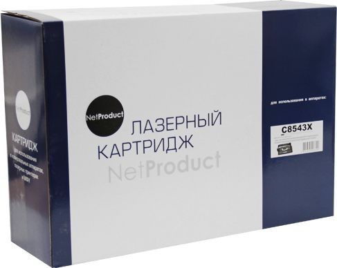 Картридж NetProduct (N-C8543X) для HP LJ 9000/ 9000DN/ 9000MFP/ 9040MFP/ 9050, Восстанов., 30K