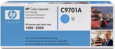 C9701A (121A) оригинальный картридж HP для принтера HP Color LaserJet 1500/ 2500 cyan, 4000 страниц