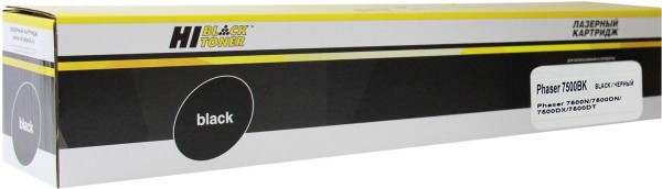 Картридж Hi-Black (HB-106R01446) для Xerox Phaser 7500, Bk, 19,8K