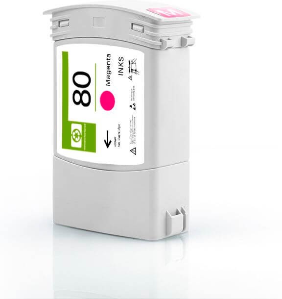 Картридж NV Print №80 (NV-C4847A) Magenta для HP DesignJet 1050c/ 1055cm, пурпурный, 400 мл