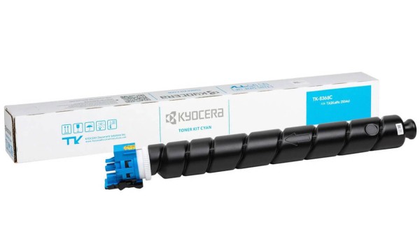 Картридж Kyocera TK-8368C (1T02YPCCN0) ASIA Cyan оригинальный для Kyocera TASKalfa 2554ci, голубой, 12000 стр.