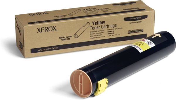 Картридж Xerox 106R01162 оригинальный для Xerox Phaser 7760, yellow, (25000 страниц)