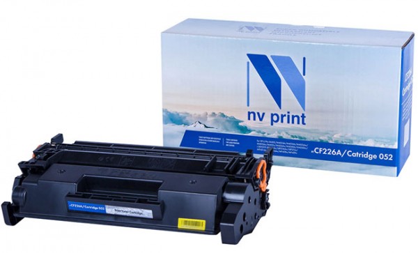 Kартридж NVP совместимый NV-CF226X/NV- 052H для HP LaserJet Pro M402d/ M402dn/ M402dne/ M402dw/ M402n/ M426dw/ M426fdn/ M426fdw/, i-SENSYS LBP212dw/ LBP214dw/ LBP215x/ MF421dw/ MF426dw/ MF428x/ MF429x (9200k)