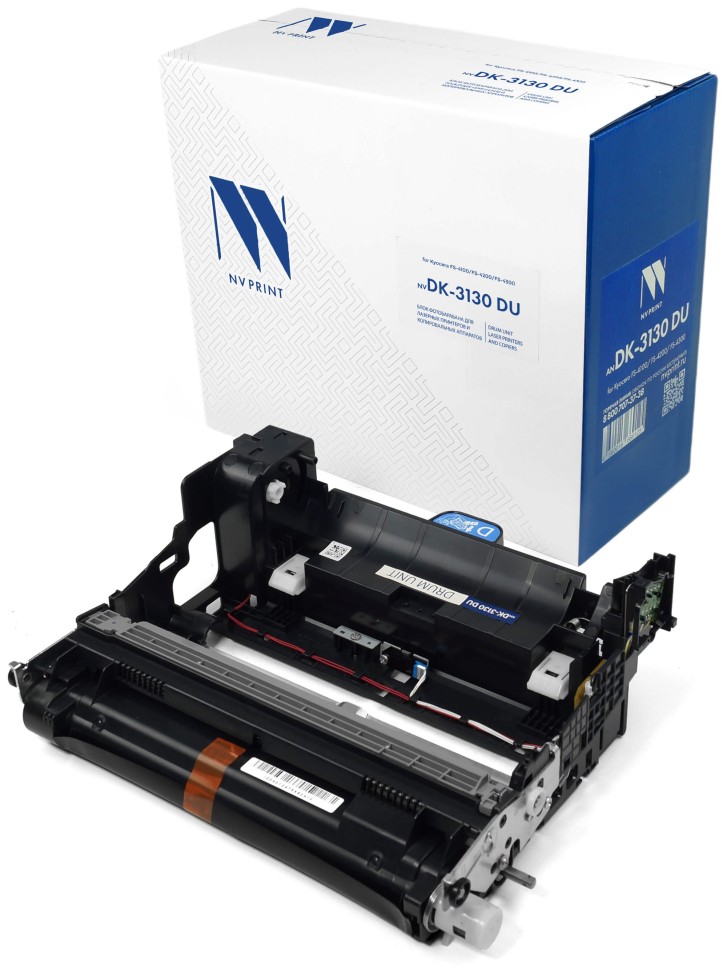 Блок фотобарабана NV Print DK-3130 (NV-DK-3130DU) Black для Kyocera FS-4100/ FS-4200/ FS-4300, чёрный, 500000 стр.