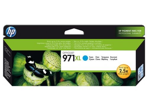 Картридж оригинальный HP 971XL (CN626AE) для Officejet Pro X451dw, X476dw, X551dw, X576dw, голубой