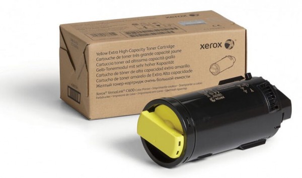 Картридж Xerox 106R03926 оригинальный для принтера Xerox VersaLink C600, yellow, увеличенный, 16 800 стр.