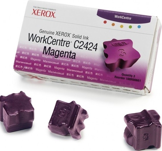 Картридж Xerox 108R00661 для Xerox RX WC C2424 purple оригинальный увеличенный 