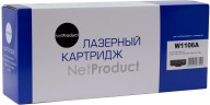 Картридж NetProduct (N-W1106A) для HP Laser 107a/ 107r/ 107w/ MFP135a/ 135r/ 135w, 1K (с чипом)
