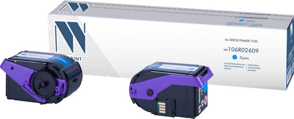 Картридж NVP совместимый Xerox 106R02609 Cyan для Phaser 7100 (9000k)