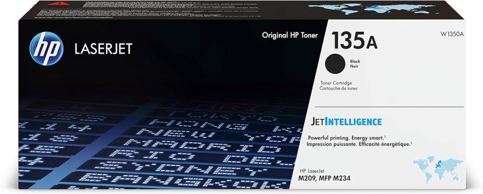 Картридж HP W1350A (135A) оригинальный для HP LaserJet M209/ MFP 234, чёрный, 1100 стр.