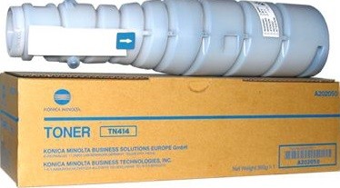 Картридж Konica-Minolta TN-414 (A202050) оригинальный для принтера Konica-Minolta bizhub 363/ 423, чёрный, 25000 стр.