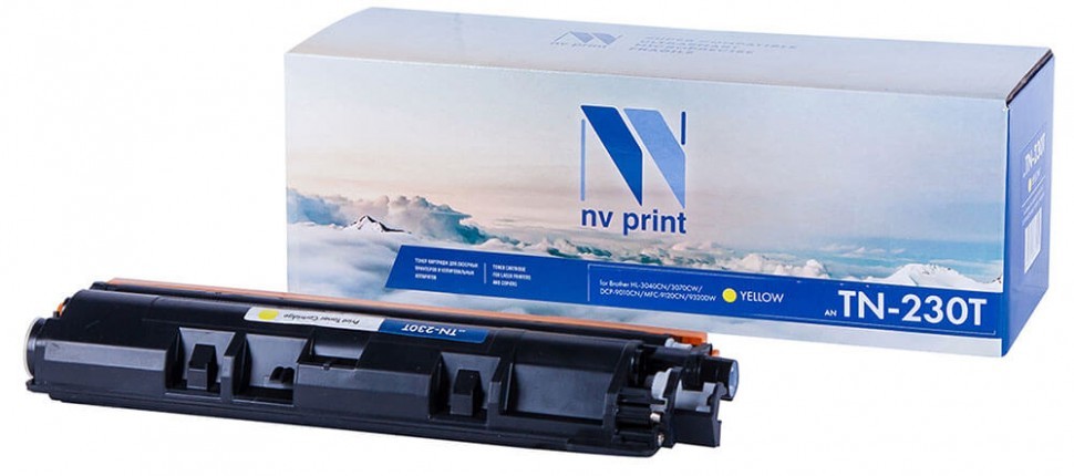 Картридж NVP совместимый NV- TN-230T Yellow для Brother HL-3040CN/3070CW/DCP-9010CN//MFC-9120CN/9320DW (1400k)