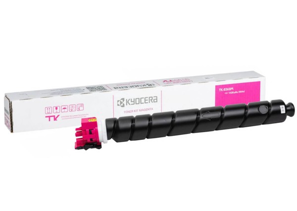 Картридж Kyocera TK-8368M (1T02YPBCN0) ASIA Magenta оригинальный для Kyocera TASKalfa 2554ci, пурпурный, 12000 стр.