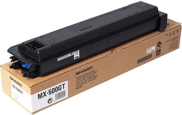 Картридж Sharp (MX-500GT/MX500GT) оригинальный для Sharp MX-M282/ MX-M362/ MX-M452/ MX-M502/ MX-M283/ MX-M363/ MX-M453/ MX-M503, чёрный, 40000 стр.