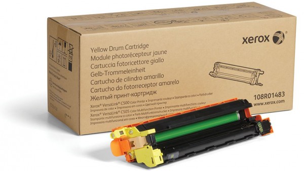 Фотобарабан Xerox 108R01483/ 108R01512 оригинальный для Xerox VersaLink C500/ C505, yellow (40 000 стр.)
