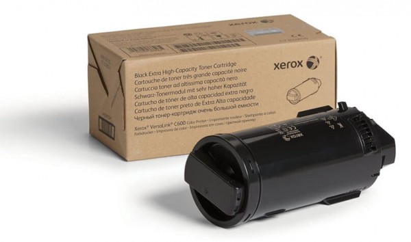 Картридж Xerox 106R03927 оригинальный для принтера Xerox VersaLink C600, black, увеличенный (16 900 стр.)