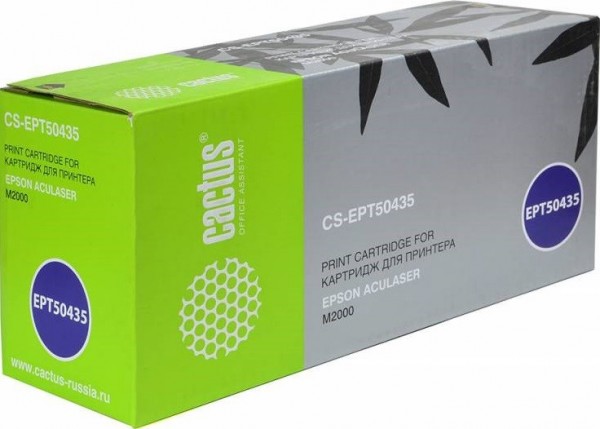 Картридж Cactus EPT50435 (CS-EPT50435) для принтеров Epson AL M2000 черный 8000 страниц