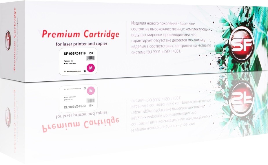 Картридж SuperFine Xerox 006R01519 Magenta для Xerox WC 7500s/7800s совместимый, 25 000 стр.