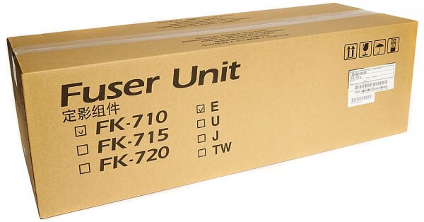 Печь в сборе Kyocera FK-710(E) (302G193028/ 2G193020/ 2G193021) оригинальная для принтера Kyocera FS-9130DN/ FS-9530DN, 500 000 стр.
