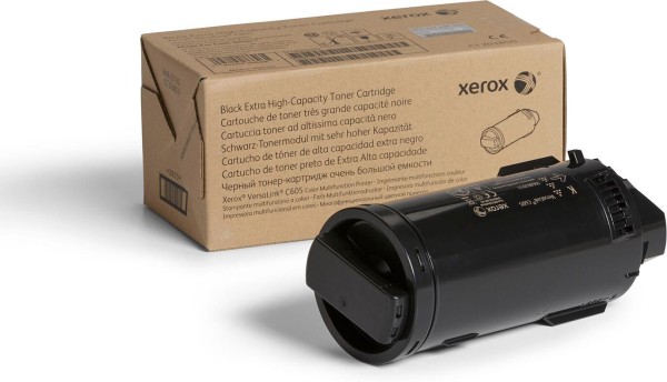 Картридж Xerox 106R03895 (Metered) оригинальный для принтеров Xerox VersaLink C600/ C605, black, увеличенный, 21 000 стр.