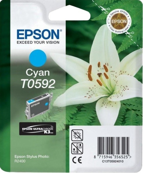 C13T05924010 Картридж Epson для Stylus Photo R2400 (синий) (cons ink)