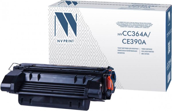Картридж NVP совместимый NV-CC364A/CE390A для HP LaserJet P4014/ P4014dn/ P4014n/P4015dn/ P4015n/P4015tn/ P4015x/ P4515n/ P4515tn/ P4515x/ P4515xm LaserJet Enterprise 600 M601dn/ M601n/ M602dn/ M602n/ M602x/ M603dn/ M603n/ M603xh/ M4555/ M4555f/ M4555fskm
