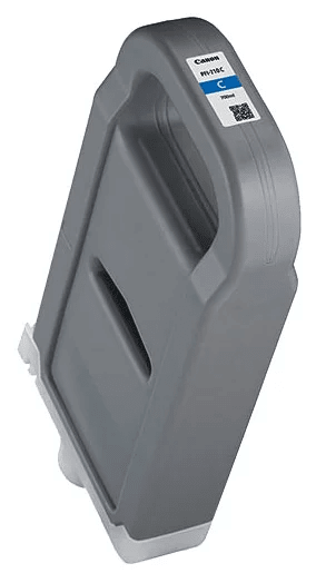 Картридж Canon PFI-710C 2355C001 оригинальный для принтера Canon imagePROGRAF iPF TX-2000/ iPF TX-3000/ iPF TX-4000, голубой, 700 мл
