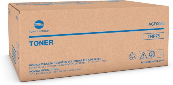 Картридж Konica-Minolta TNP-76/ TNP76/ ACF0050 оригинальный для принтера Konica-Minolta bizhub 4000i/ 4020i, чёрный, 12000 стр.