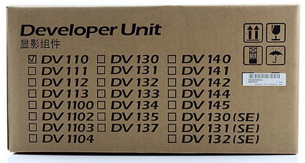 Блок проявки Kyocera-Mita DV-110 (302FV93020 / 2FV93020) оригинальный для принтеров Kyocera FS-720, FS-820, FS-920, FS-1016MFP, FS-1116MFP
