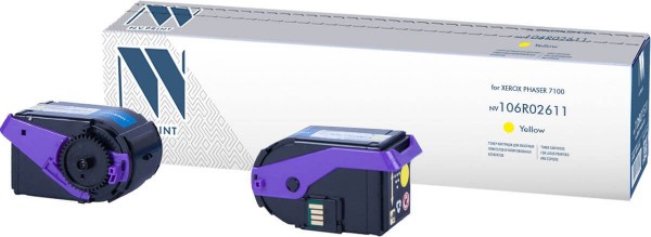 Картридж NVP совместимый Xerox 106R02611 Yellow для Phaser 7100 (9000k)