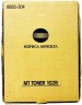 Картридж Konica Minolta MT-102B (8935204) оригинальный для принтера Konica-Minolta EP1052/ EP1083/ EP2010, 2 тубы, чёрный, 2*6000 стр.