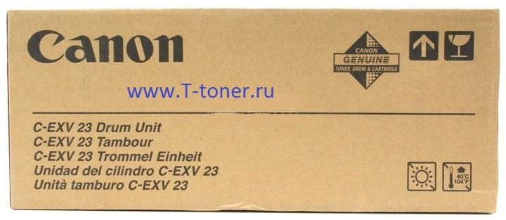 Canon C-EXV23Drum 2101B002 блок фотобарабана для принтера Canon IR-2018/2022/2025/2030 Dr Unit black, 69 000 страниц
