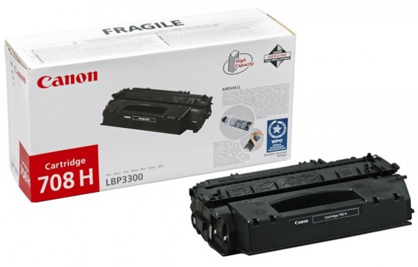 Canon 708H 0917B002 оригинальный картридж для принтера Canon LBP-3300, 3360 увеличенный black 6000 страниц