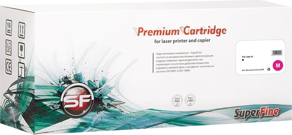 Картридж SuperFine TN-217M (SF-TN217M) Magenta для Brother HL-L3230/ DCP-L3550/ MFC-L3770, пурпурный, 2300 стр.