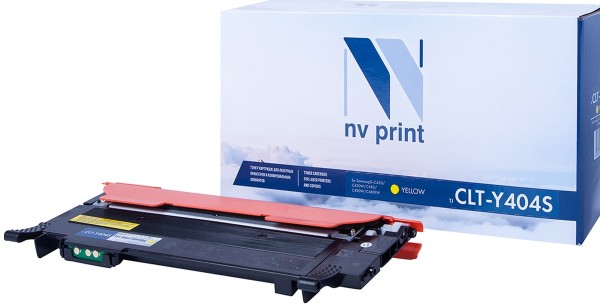 Картридж NVP совместимый Samsung CLT-Y404S Yellow для SL-C430/C430W/C480/C480W/C480FW (1000k)