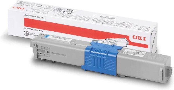 Картридж OKI (46508735/46508711) оригинальный для принтера OKI C332/ MC363, голубой, 3000 стр.