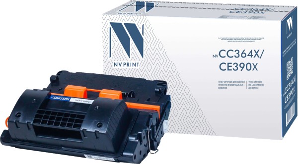 Картридж NVP совместимый NV-CC364X/СС390Х для HP LaserJet P4015dn/ P4015n/ P4015tn/ P4015x/ P4515n/ P4515tn/ P4515x/ P4515xm Enterprise 600 M602dn/ M602n/ M602x/ M603dn/ M603n/ M603xh/ M4555/ M4555f/ M4555fskm/ M4555h (24000k)