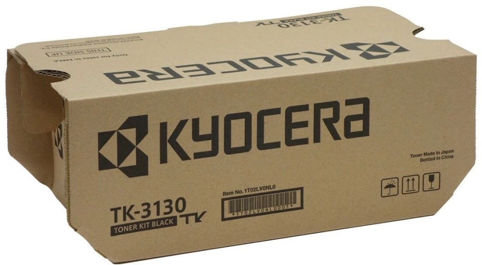 Картридж Kyocera TK-3130 (1T02LV0NL0) оригинальный для Kyocera FS-4200DN/ FS-4300DN, ECOSYS M3550idn/ M3560idn, чёрный, 25000 страниц