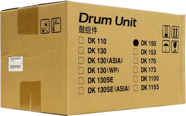 Фотобарабан Kyocera DK-150 (2H493010/ 302H493010/ 302H493011) Drum Unit оригинальный для Kyocera FS-1350/ FS-1028/ FS-1128, чёрный, 100000 страниц