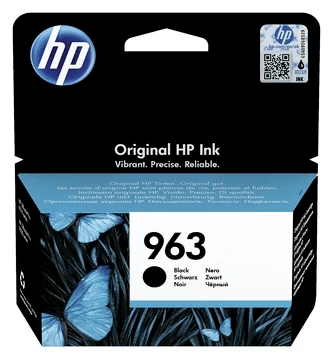 Картридж HP №963 (3JA26AE) Black оригинальный для HP OfficeJet Pro 901x/ 902x, чёрный, 1000 стр.