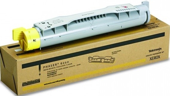 Картридж Xerox 016200700 оригинальный для Xerox Phaser 6200 yellow, увеличенный (8000 страниц)