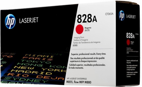 Фотобарабан HP CF365A (828A) оригинальный для принтера HP Color LaserJet Enterprise M855/ M880 Magenta, 30000 страниц