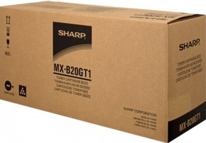 Картридж Sharp (MX-B20GT1/MXB20GT1) оригинальный для Sharp MX-B200/ MX-201D, чёрный, 8000 стр.