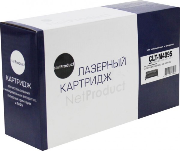 Тонер-картридж NetProduct (N-CLT-M409S) для Samsung CLP-310/ 315/ CLX-3170fn/ 3175, M, 1K