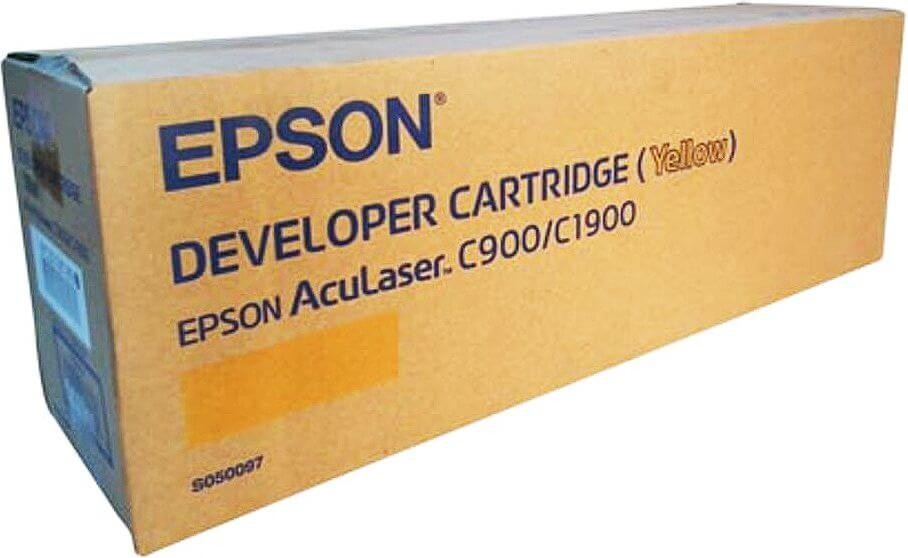 Картридж Epson C13S050097 оригинальный для Epson Aculaser C900/ C1900, жёлтый, 4500 стр.