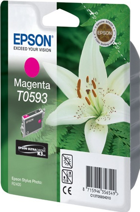 C13T05934010 Картридж Epson для Stylus Photo R2400 (пурпурный) (cons ink)