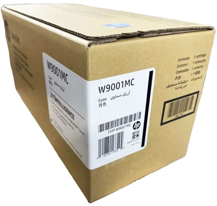 Картридж HP W9001MC Cyan оригинальный для HP LaserJet Managed E65050/ E65060, голубой, 28000 стр.