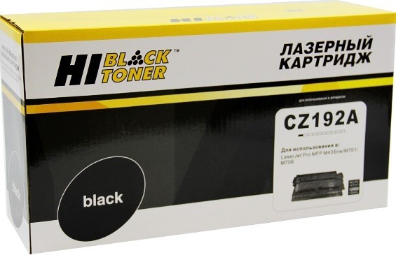 Картридж Hi-Black (HB-CZ192A) для HP LJ Pro M435nw/ M701/ 706, 12K